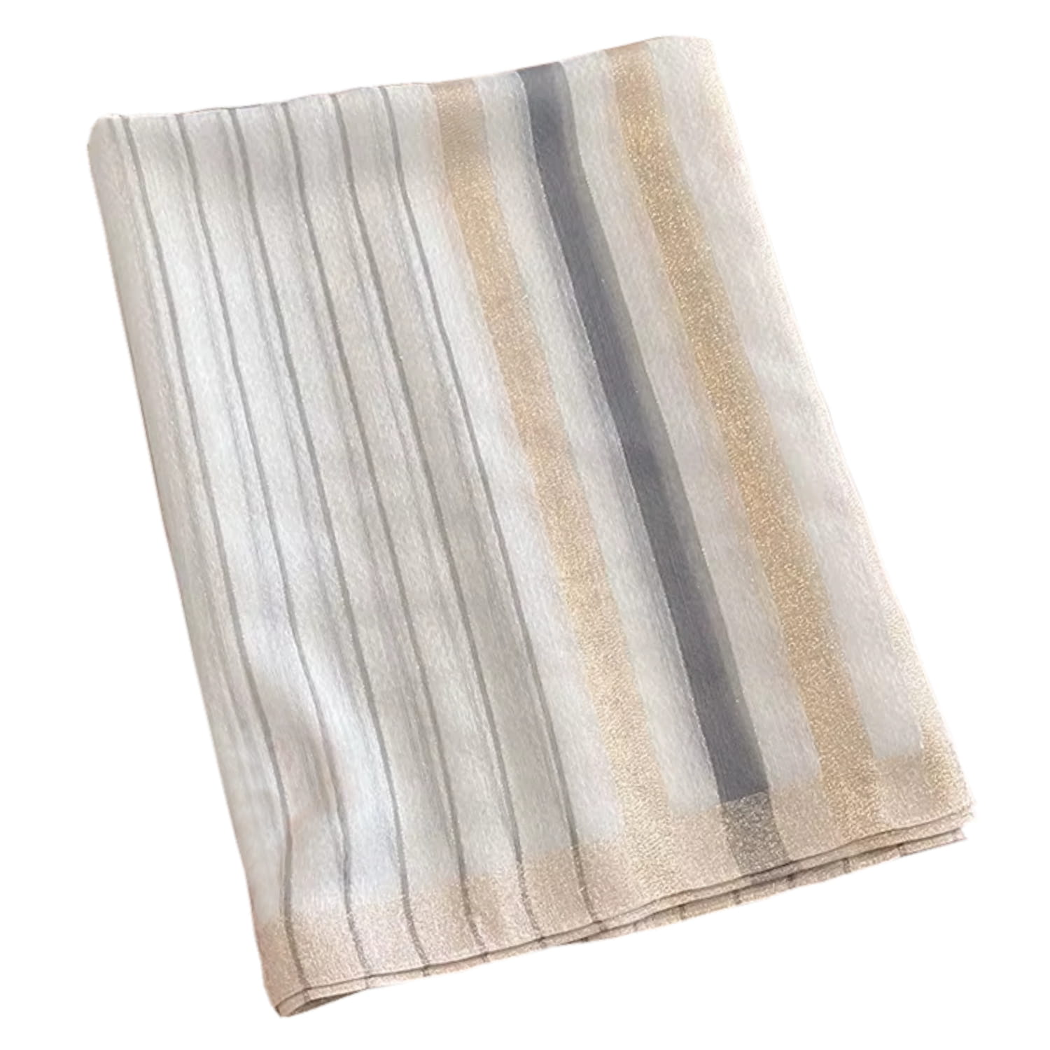 Szalik Damski, Model: RS024-4//T22//1, Kolor: ekru, Skład materiału: 60% Wełna; 40% Jedwab morwowy, Przeznaczenie: Wielosezonowe, Wymiary(długość/szerokość): 180cm/90cm (Szalik Damski, zdjęcie 4)