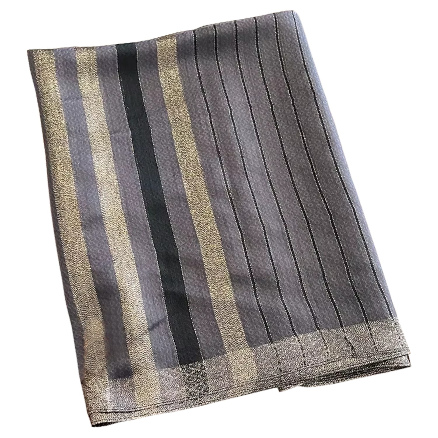 Szalik Damski, Model: RS024-12//T22//1, Kolor: grafitowy, Skład materiału: 60% Wełna; 40% Jedwab morwowy, Przeznaczenie: Wielosezonowe, Wymiary(długość/szerokość): 180cm/90cm (Szalik Damski, zdjęcie 6)