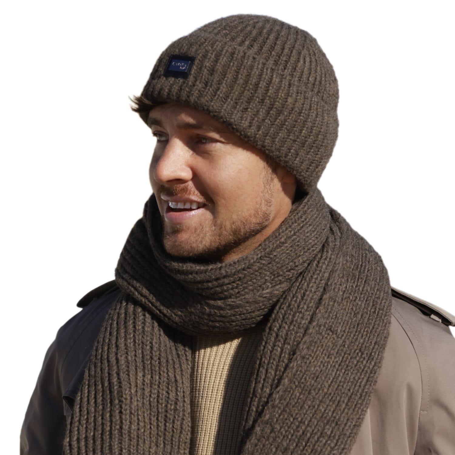 Zestaw męski Kamea MARTIN w użyciu, pasujący do płaszcza i parki w różnych kolorach | Spironik.pl