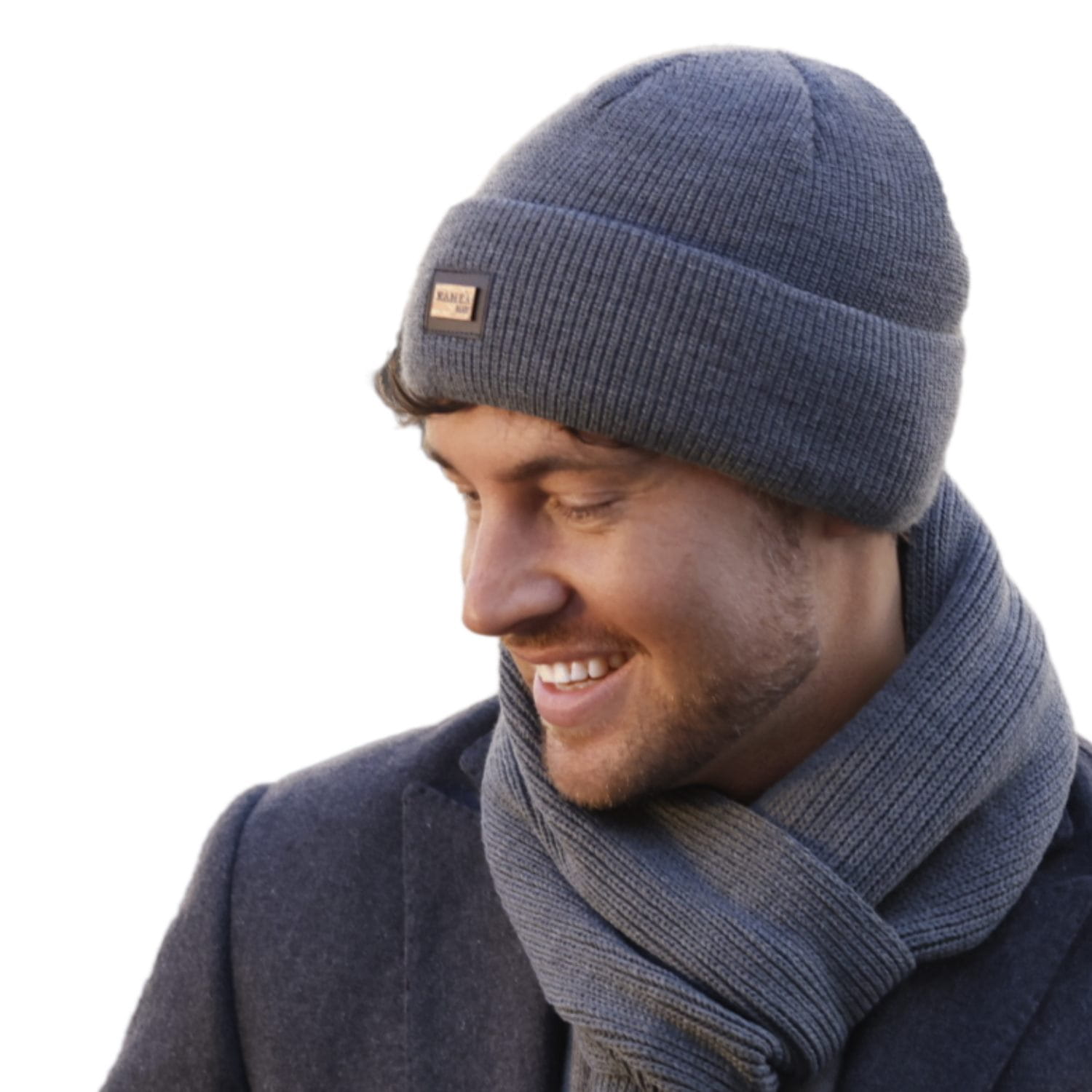 Czapka Męska, Model: Oliver, Kolor: grafitowy, Skład materiału: 100% Akryl, Przeznaczenie: Jesień/Zima, Rozmiar: Uniwersalny (54-62) (Czapka Męska, zdjęcie 4)