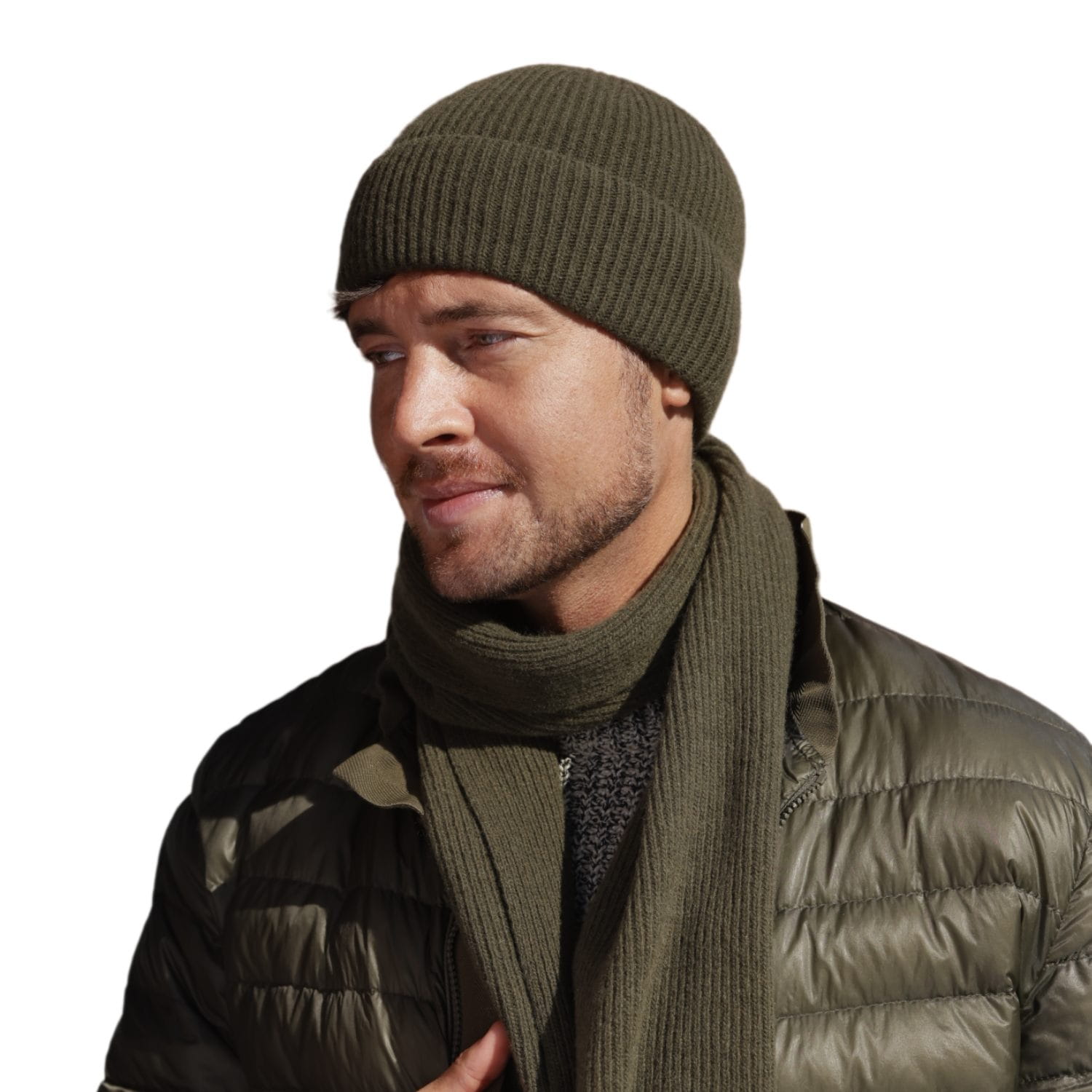Čepice, Model: Liam, Barva: khaki, Složení materiálu: 80% Vlna; 20% Polyamid, Určení: Podzim/Zima, Velikost: Univerzální (54-62) (Čepice, obrázek 6)