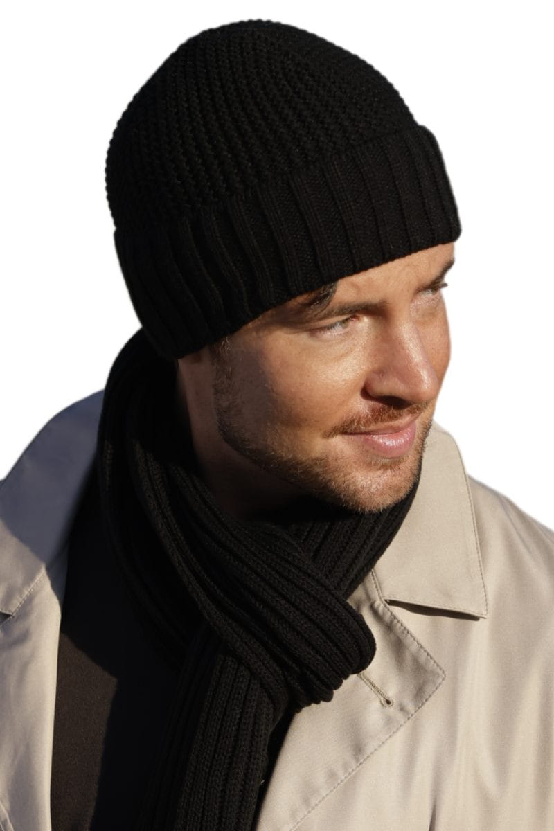 Čepice, Model: Dakar, Barva: černá, Složení materiálu: 100% Akryl, Určení: Podzim/Zima, Velikost: Univerzální (54-60) (Čepice, fotografie 3)