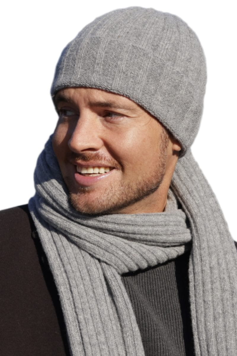 Szalik z kompletu Trevor, prążkowany, o długości 165 cm i szerokości 25 cm | KAMEA | Spironik.pl