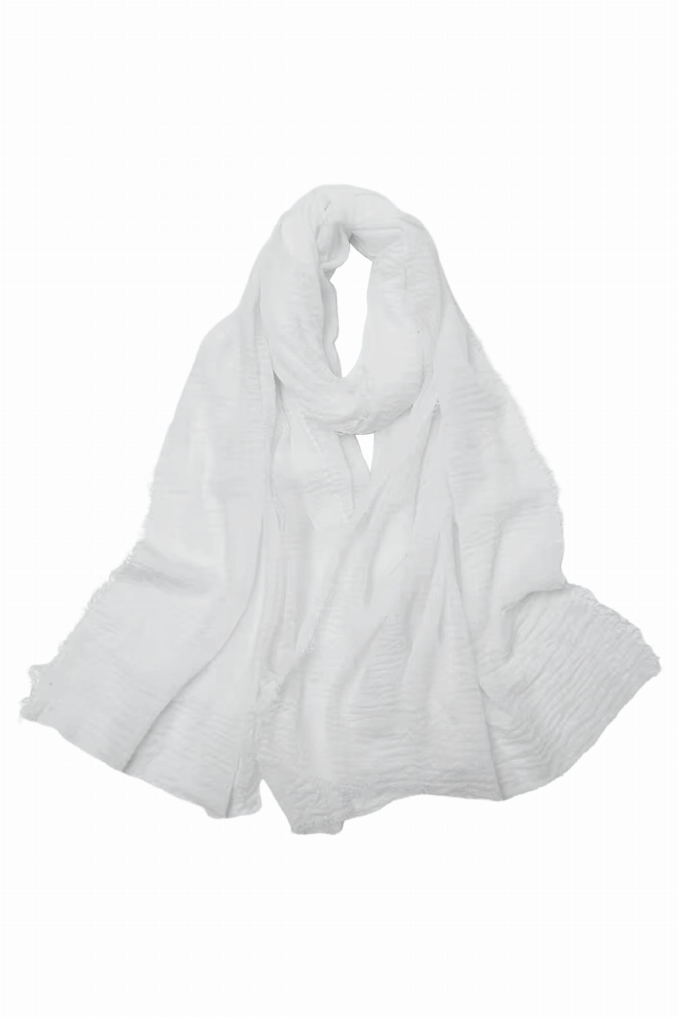 Dámský šátek, Model: H001-35//T33//12, Barva: světle šedá, Složení materiálu: 100% Polyester, Určení: Vícesezónní, Rozměry(délka/šířka): 180cm/85cm