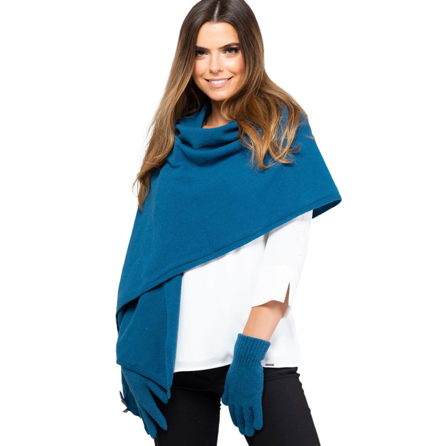 Model: Szalik-01, Kolor: turkusowy, Skład materiału: 80% Wełna; 20% Poliamid, Przeznaczenie: Jesień/Zima, Wymiary(długość/szerokość): 180cm/65cm