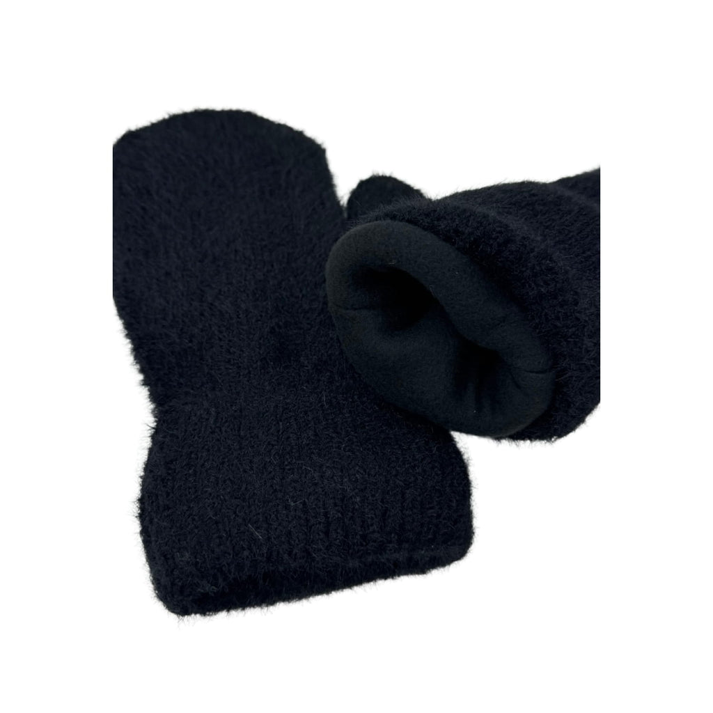 Rękawiczki, Model: Benita-Rękawiczki, Kolor: czarny, Skład materiału: 55% Poliamid; 35% Wiskoza; 6% Poliester; 4% Modal, Przeznaczenie: Jesień/Zima, Rozmiar: Uniwersalny (Rękawiczki, zdjęcie 4)