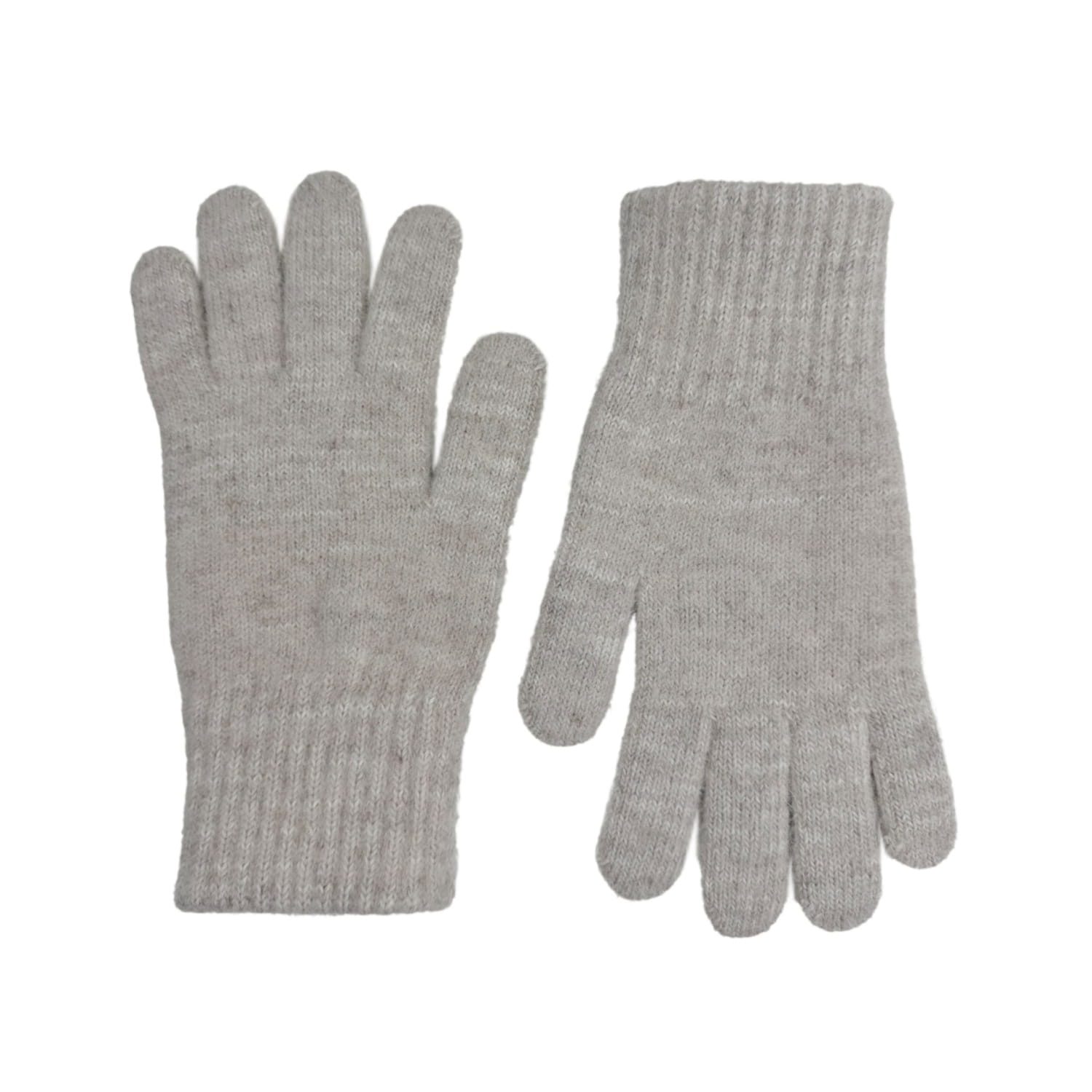 Rękawiczki, Model: Malus-Rękawiczki, Kolor: jasny beżowy, Skład materiału: 20% Moher; 10% Wełna; 50% Akryl; 20% Poliamid, Przeznaczenie: Jesień/Zima, Rozmiar: Uniwersalny (Rękawiczki, zdjęcie 2)