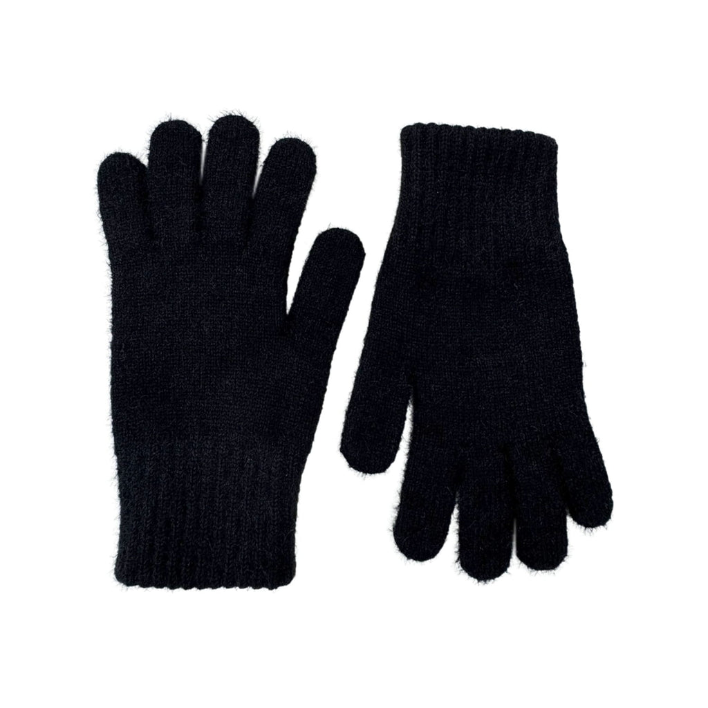 Rękawiczki, Model: Malus-Rękawiczki, Kolor: czarny, Skład materiału: 20% Moher; 10% Wełna; 50% Akryl; 20% Poliamid, Przeznaczenie: Jesień/Zima, Rozmiar: Uniwersalny (Rękawiczki, zdjęcie 2)