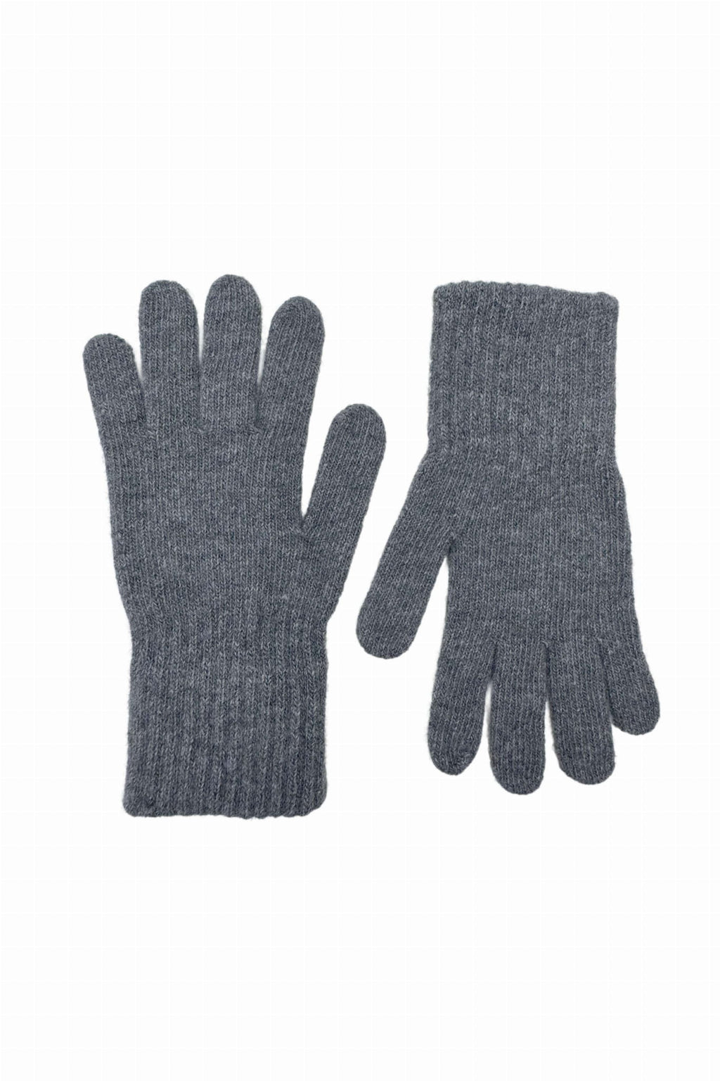 Rękawiczki, Model: Rękawiczki*01, Kolor: grafitowy, Skład materiału: 80% Wełna; 20% Poliamid, Przeznaczenie: Jesień/Zima, Rozmiar: Uniwersalny (Rękawiczki, zdjęcie 2)
