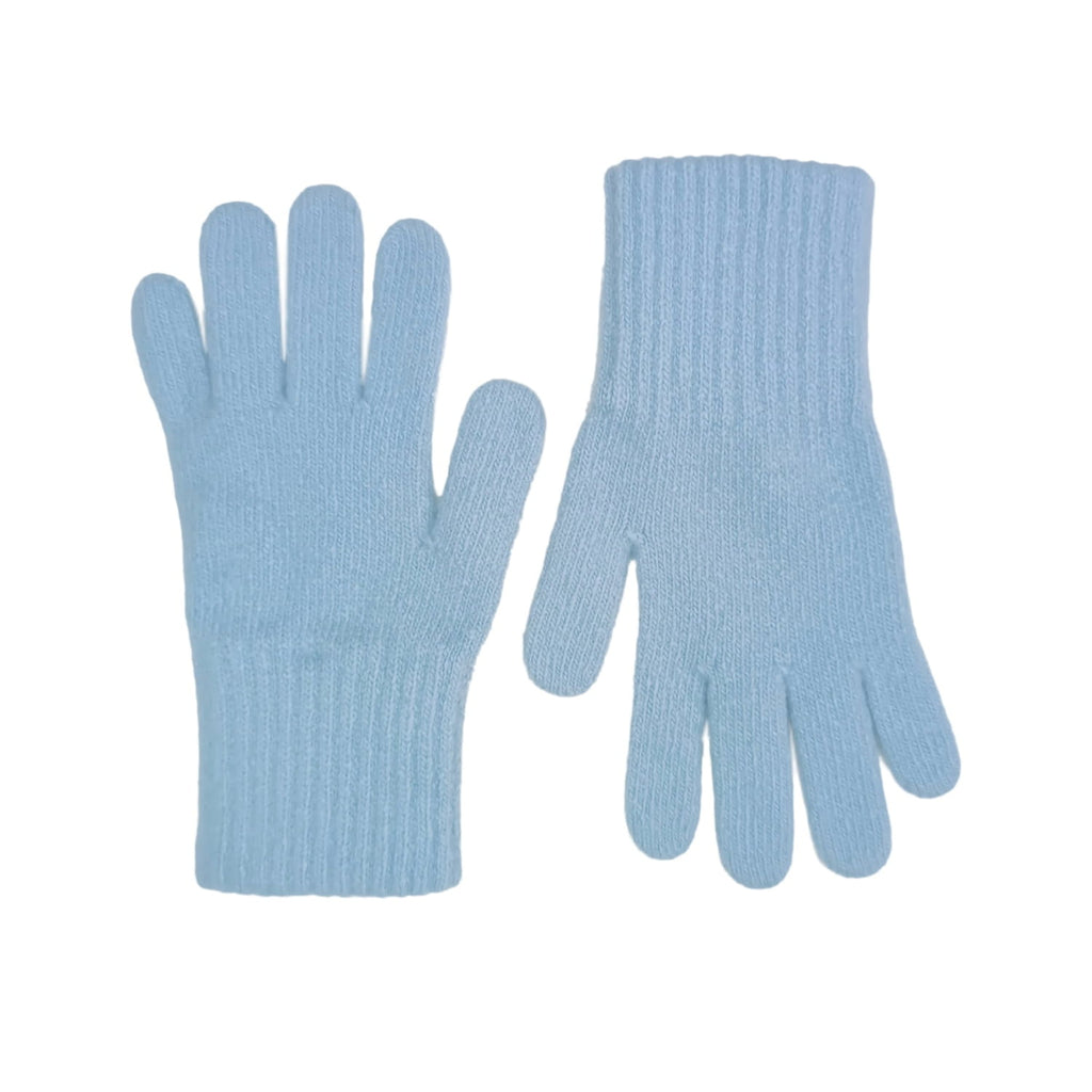 Rękawiczki, Model: Rękawiczki*01, Kolor: błękitny, Skład materiału: 80% Wełna; 20% Poliamid, Przeznaczenie: Jesień/Zima, Rozmiar: Uniwersalny (Rękawiczki, zdjęcie 3)