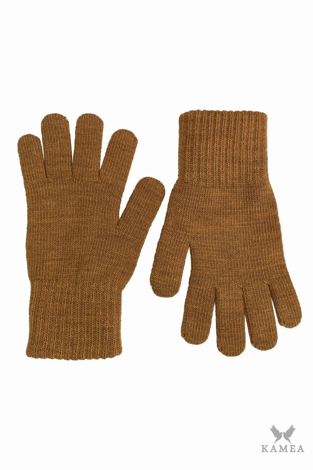 Rękawiczki, Model: Rękawiczki*04, Kolor: musztardowy, Skład materiału: 50% Akryl; 30% Wełna; 20% Poliamid, Przeznaczenie: Jesień/Zima, Rozmiar: Uniwersalny (Rękawiczki, zdjęcie 2)
