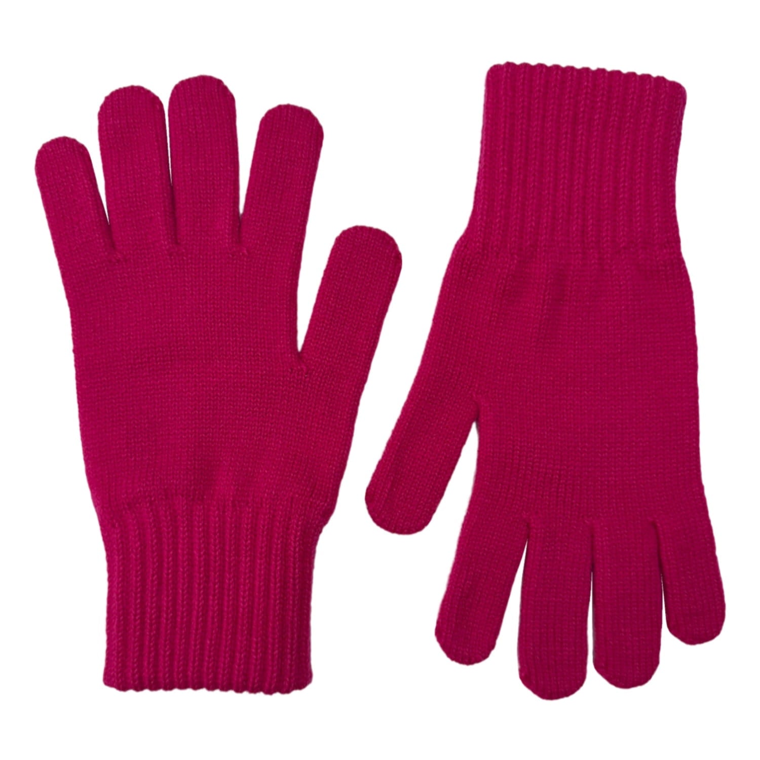 Rękawiczki, Model: Rękawiczki*04, Kolor: malinowy, Skład materiału: 50% Akryl; 30% Wełna; 20% Poliamid, Przeznaczenie: Jesień/Zima, Rozmiar: Uniwersalny (Rękawiczki, zdjęcie 2)