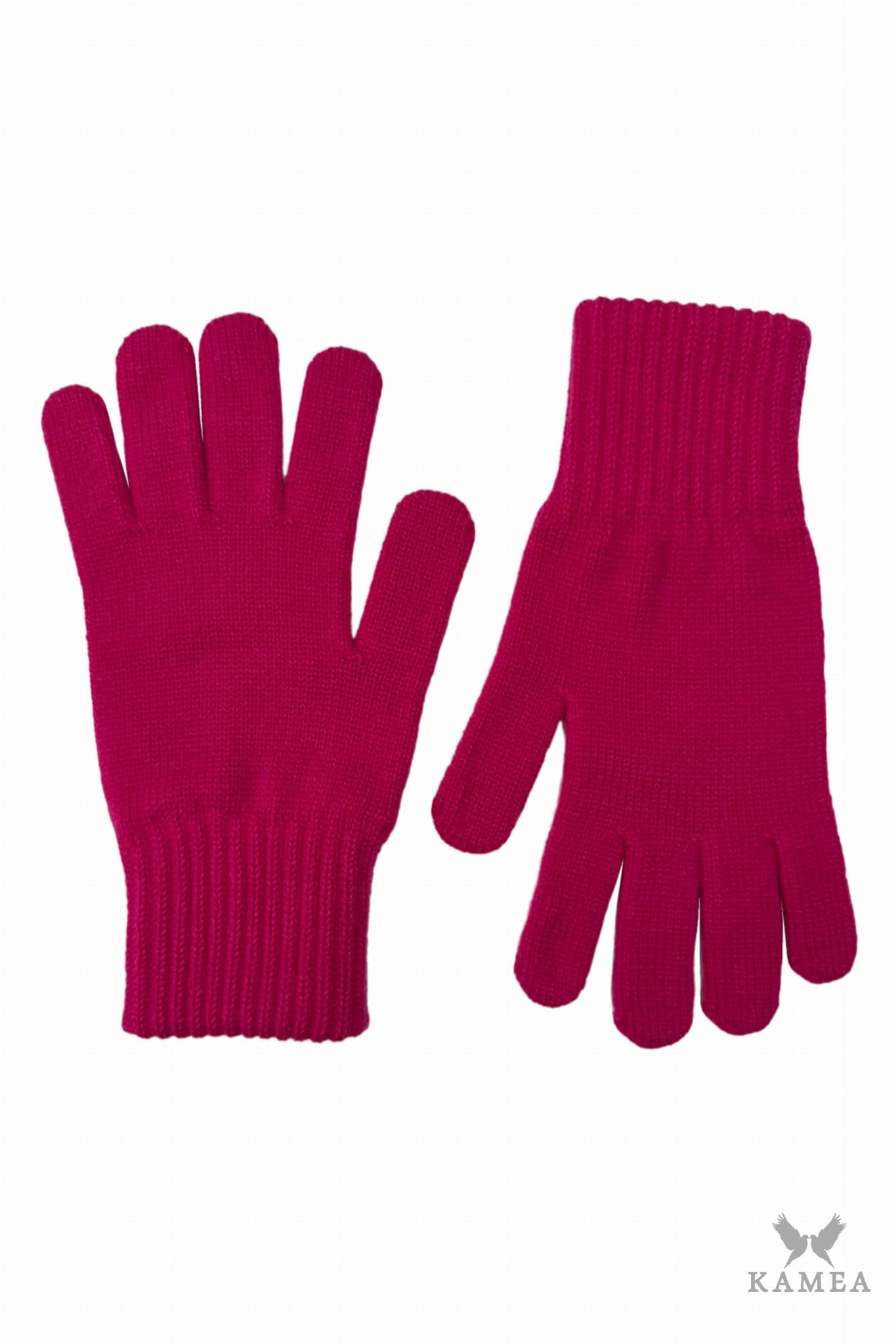 Rękawiczki, Model: Rękawiczki*04, Kolor: malinowy, Skład materiału: 50% Akryl; 30% Wełna; 20% Poliamid, Przeznaczenie: Jesień/Zima, Rozmiar: Uniwersalny