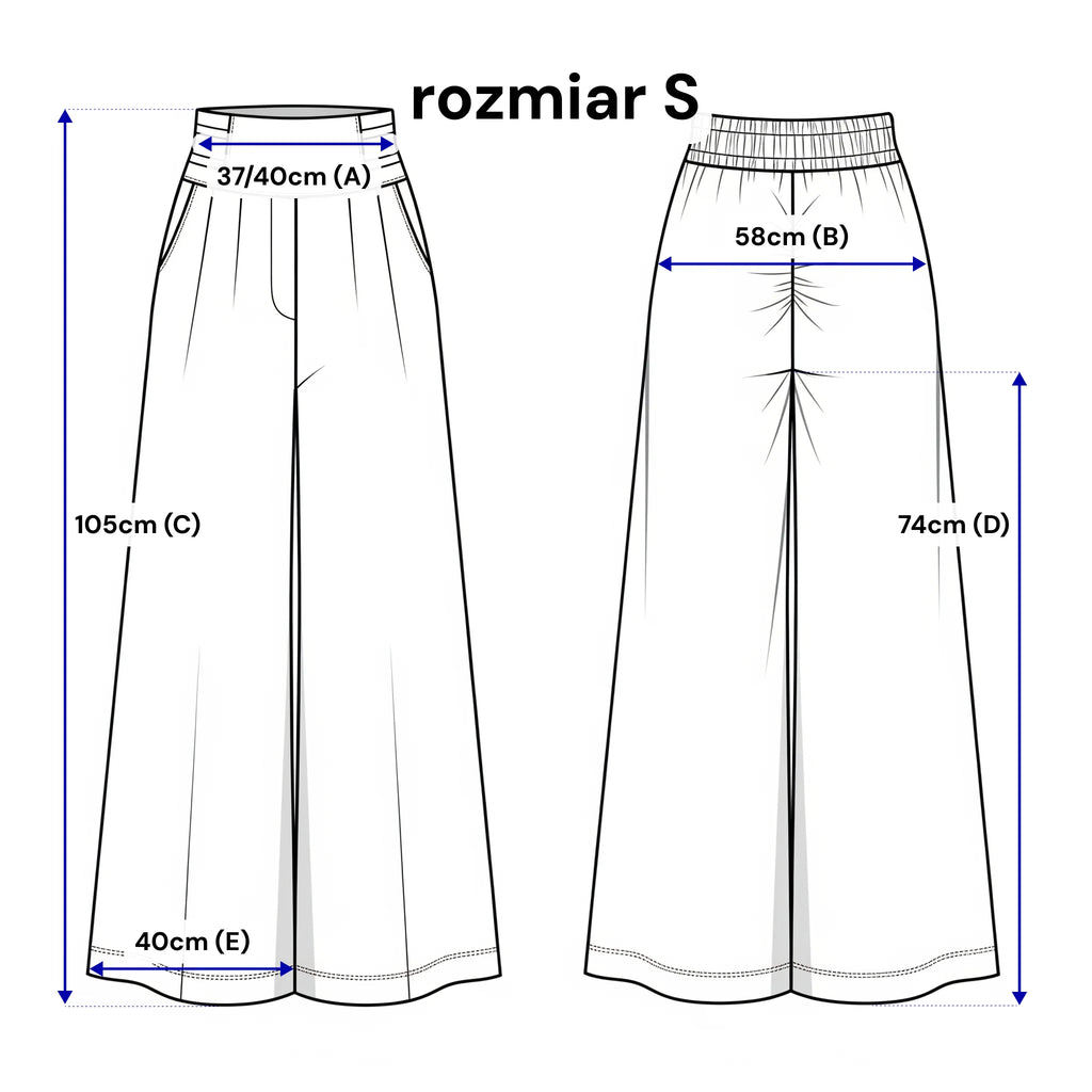 Weit geschnittene Damenhose mit Bundfalten – ein elegantes Design mit elastischem Bund. Farbe: Dunkelbeige