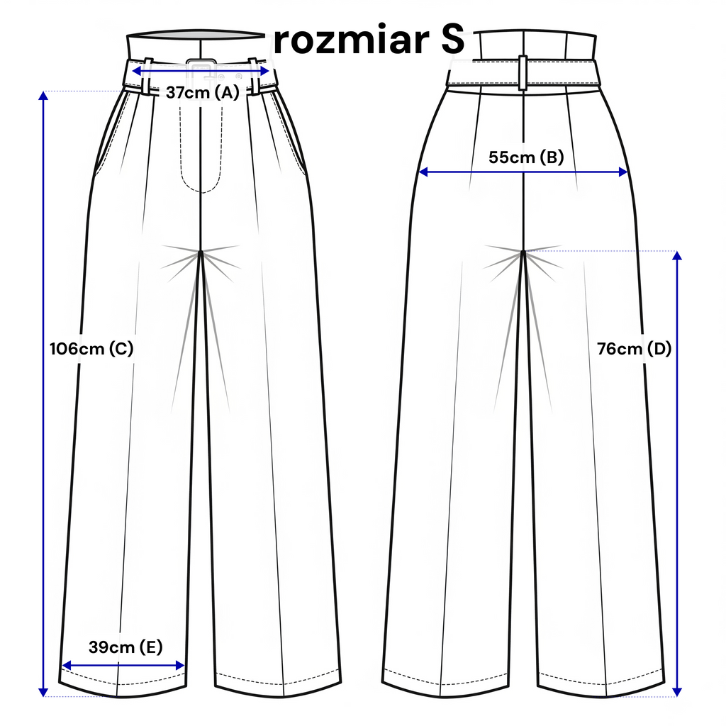 Wysokiej jakości spodnie z wiskozy, poliestru i nylonu, odporne na zagniecenia | Bastet | Spironik.pl
