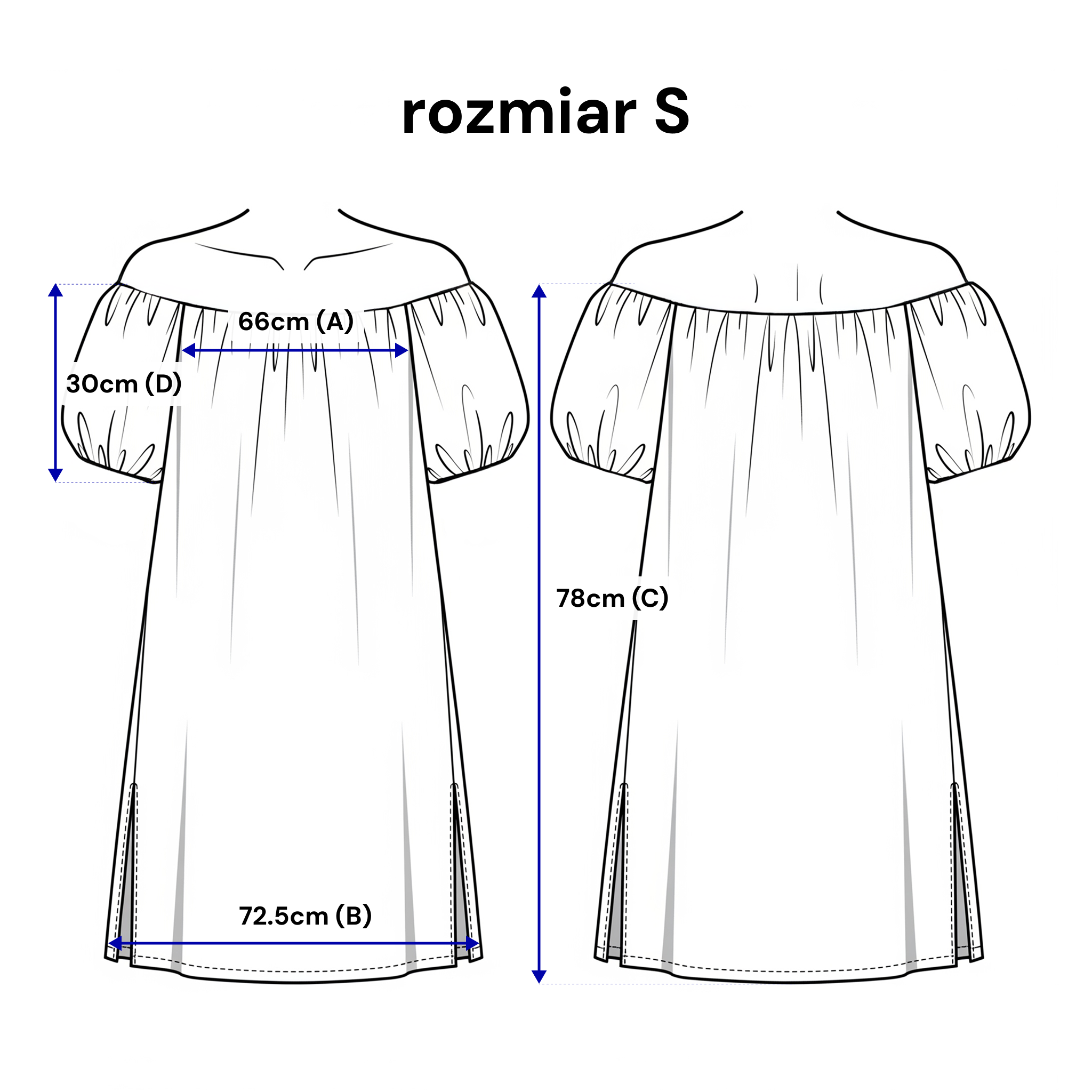 Elegancka sukienka hiszpanka w miętowym kolorze, wykonana z przewiewnej wiskozy | Bastet | Spironik.pl