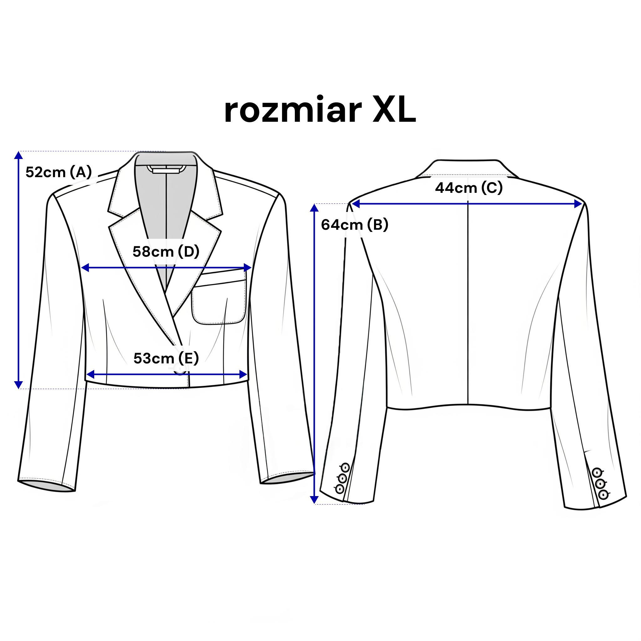 Krótki żakiet w ciemnym beżu, łączący nowoczesną elegancję z nutą nonszalancji i indywidualności | Bastet | Spironik.pl