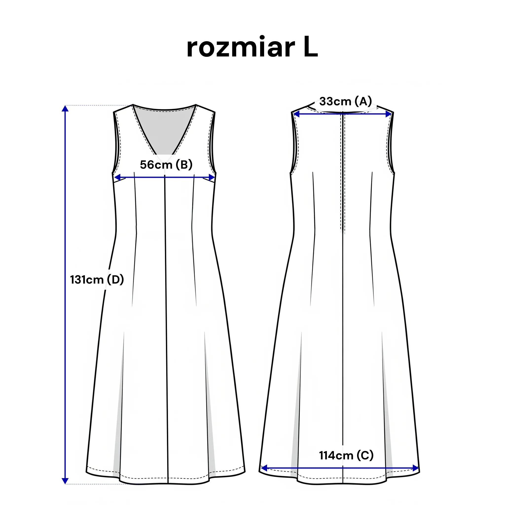 Luźna Sukienka midi z dekoltem w serek i kieszeniami. Kolor Jasny beż