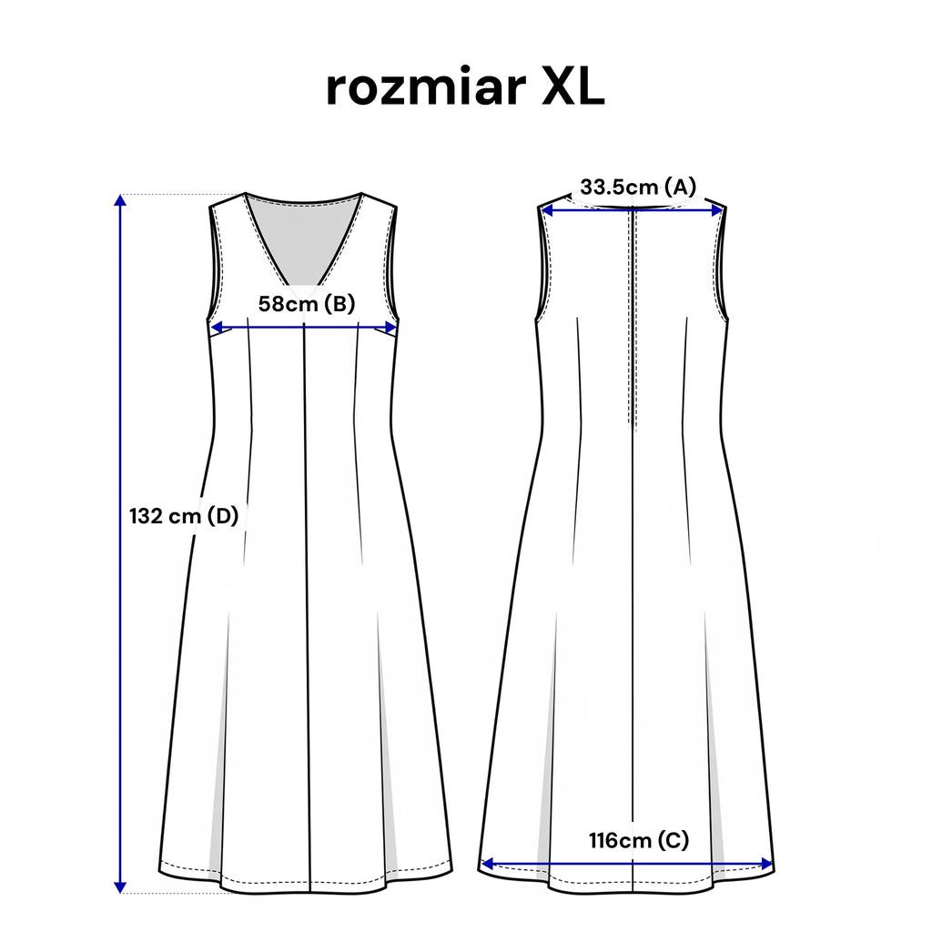 Volná midi šaty s výstřihem do V a kapsami. Barva Mátová