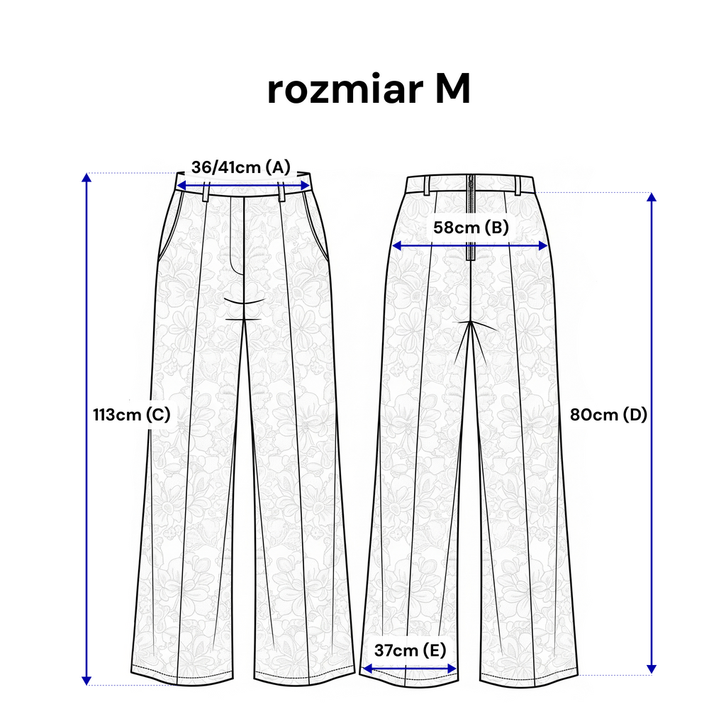 Szare spodnie koronkowe z kieszeniami i gumą w pasie, doskonałe na wesele i romantyczną kolację | Bastet | Spironik.pl