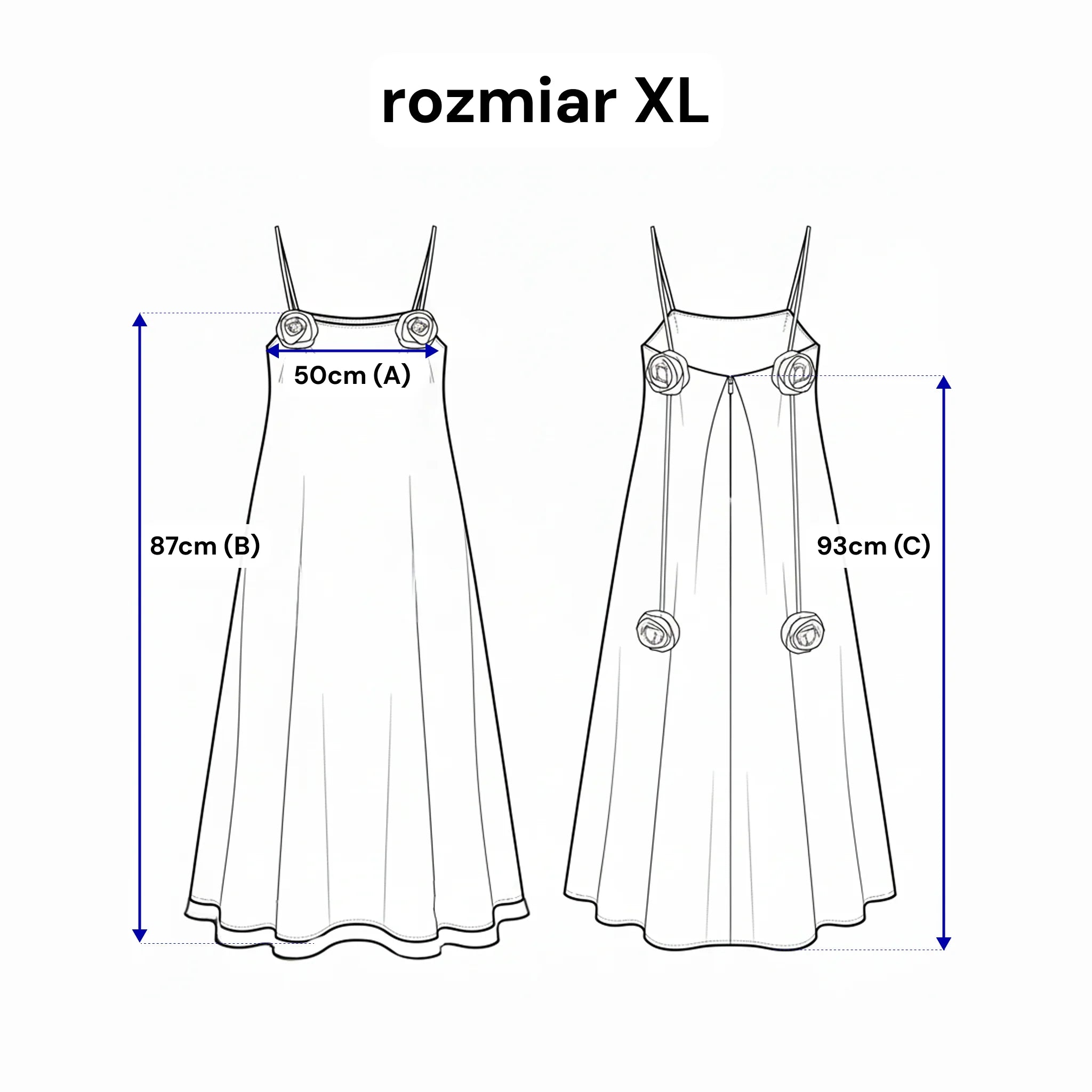 Sukienka na ramiączkach z różami - rozkloszowana z kontrafałdą i kieszeniami. Kolor Ciemny beż