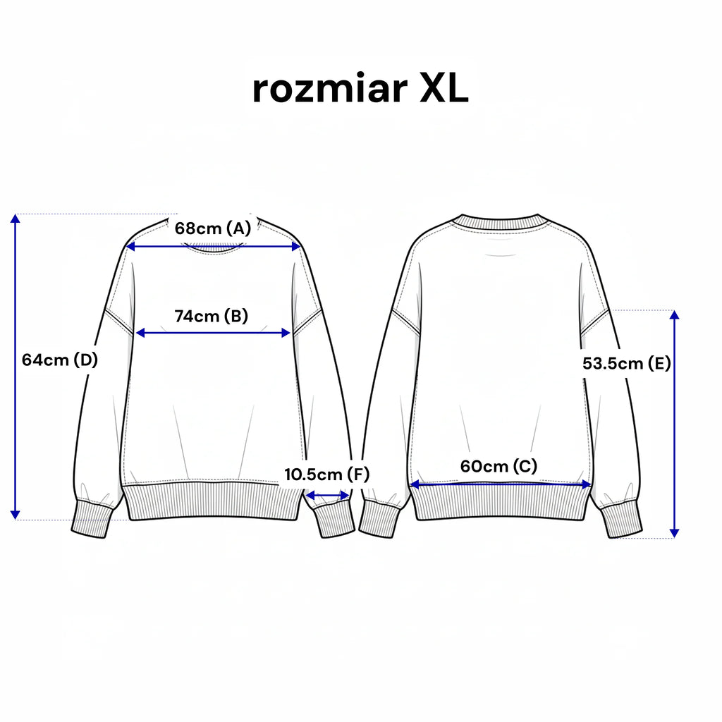 Luźna bluza z piankowej dzianiny - Bastet by Agnieszka Włodarczyk. Kolor Ecru