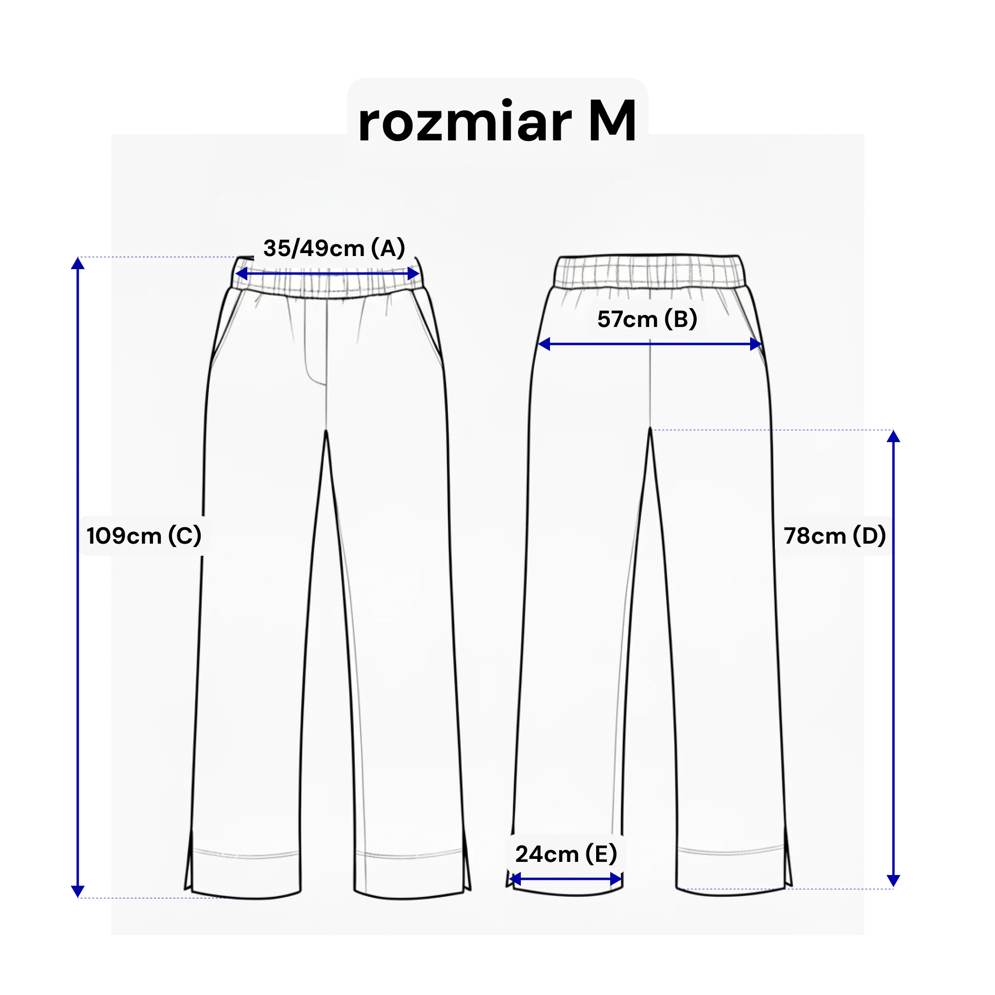 Komplet z piankowej dzianiny - Bastet by Agnieszka Włodarczyk. Kolor Niebieski