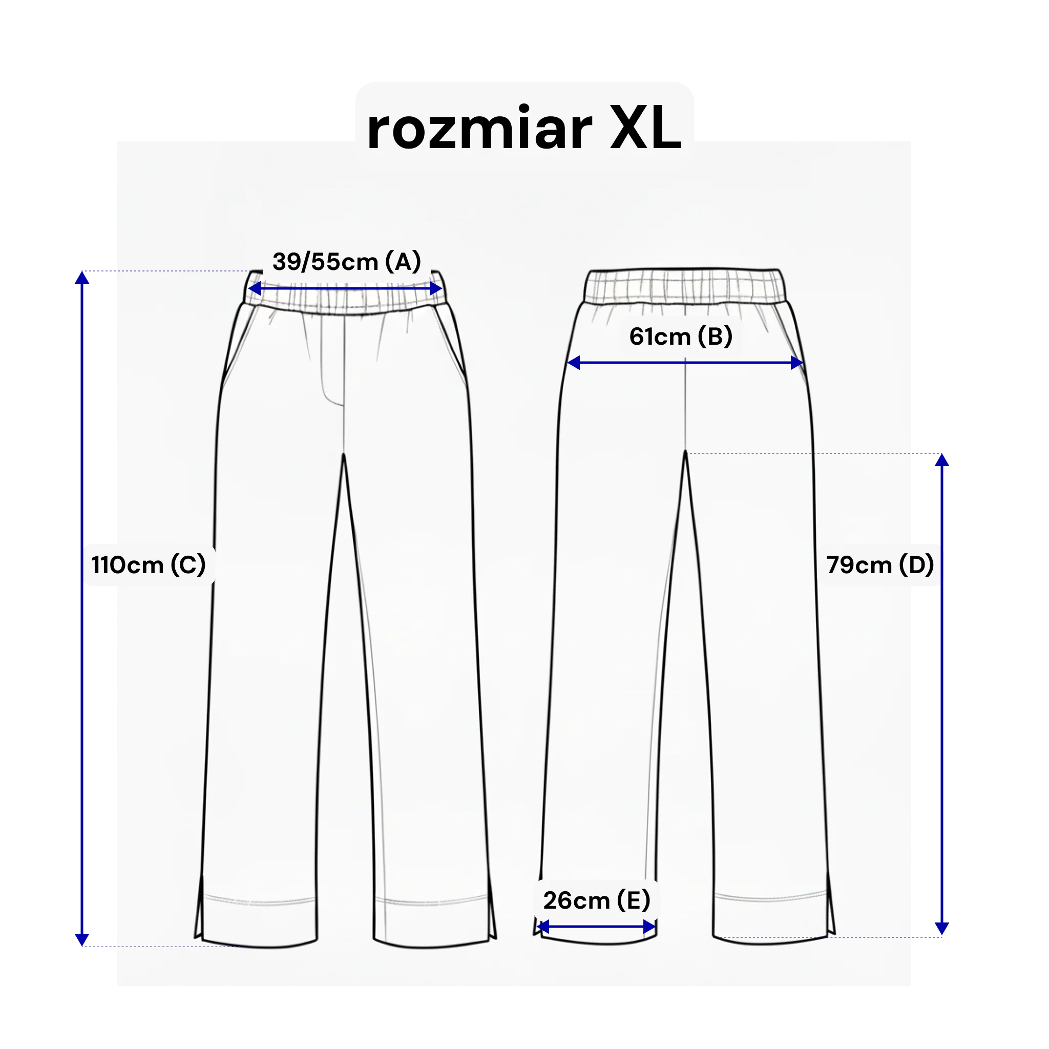Komplet z piankowej dzianiny - Bastet by Agnieszka Włodarczyk. Kolor Niebieski
