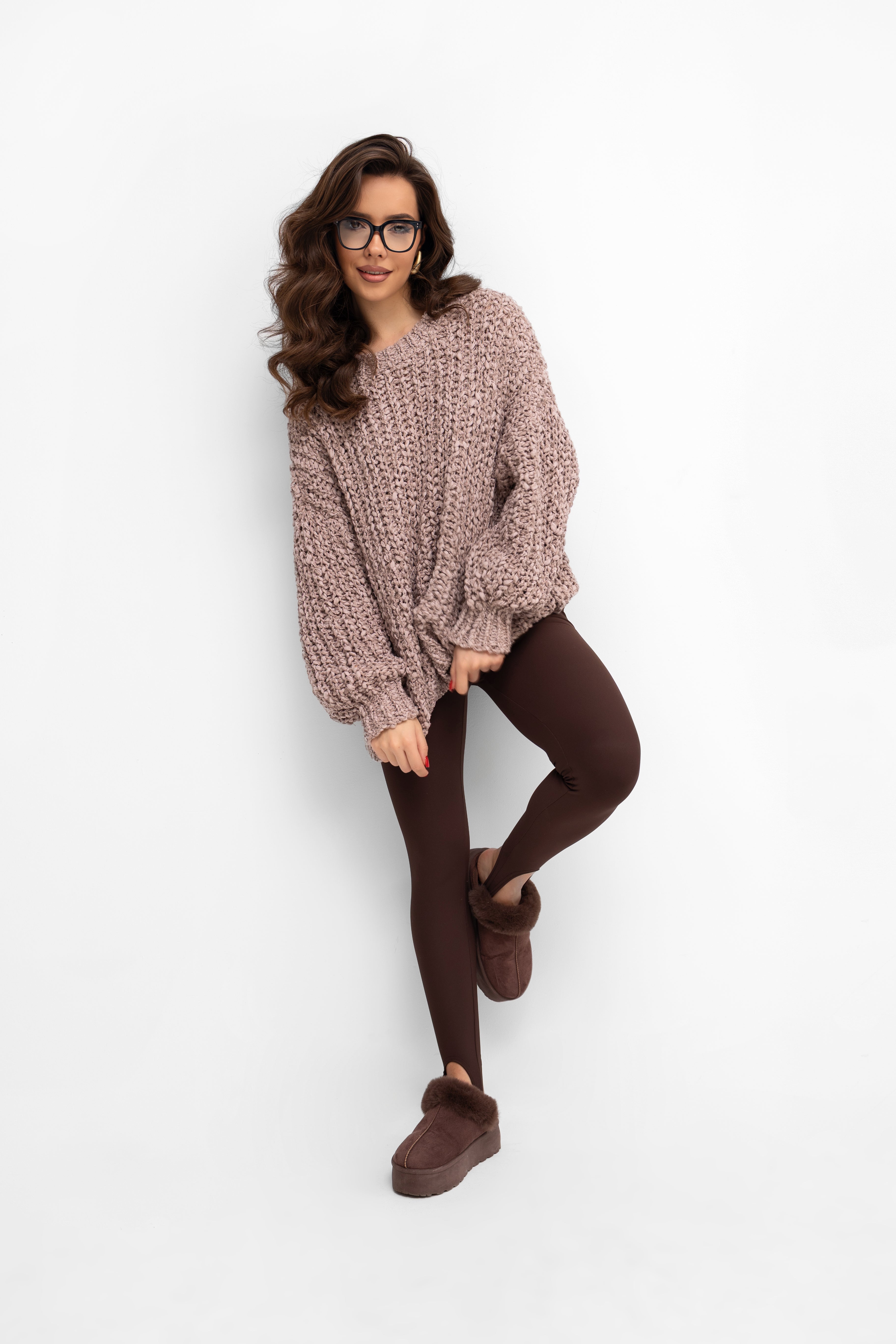 Legginsy narciarki z podwójnym pasem, które podkreślają sylwetkę i zapewniają swobodę ruchu | Bastet | Spironik.pl