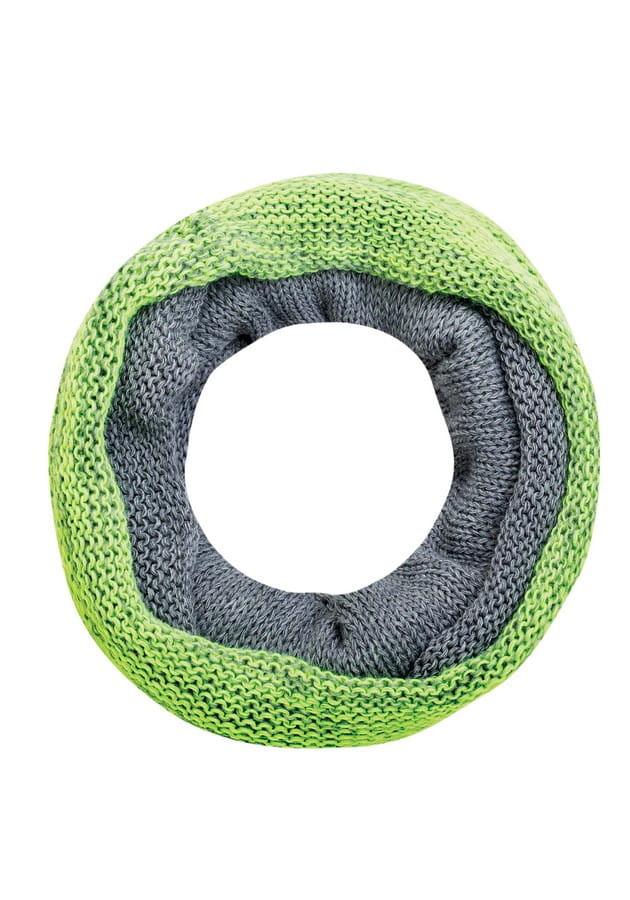 Komin Damski, Model: Catrina-Komin, Kolor: szary, Skład materiału: 70% Wełna; 30% Akryl, Przeznaczenie: Jesień/Zima (Komin Damski, zdjęcie 3)