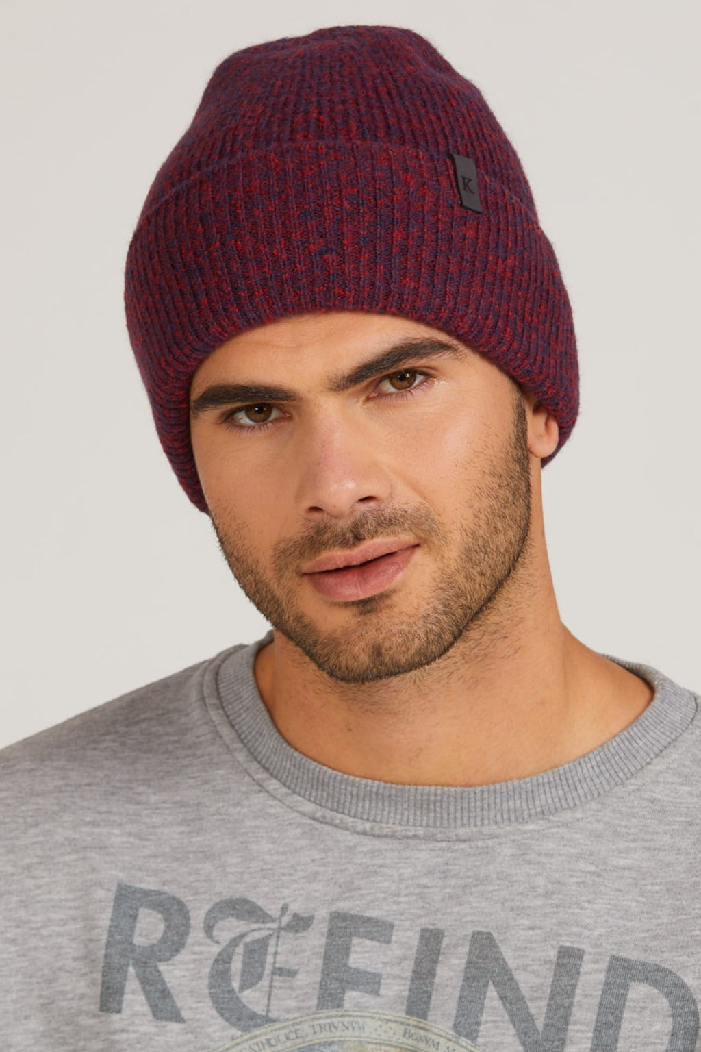 Čepice, Model: Orazio, Barva: cihlová, Složení materiálu: 32% Poliakryl; 27% Polyamid; 26% Bavlna; 14% Vlna; 1% Elastan, Určení: Podzim/Zima, Velikost: Univerzální (54-62) (Čepice, fotografie 7)