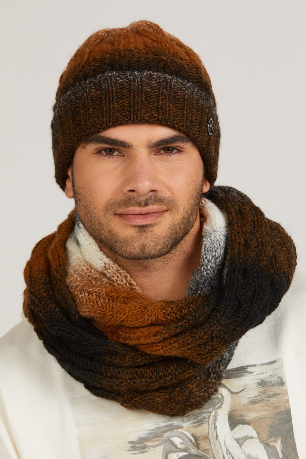 Czapka męska ROSARIO w rozmiarze uniwersalnym, idealna dla osób o obwodzie głowy 54-62 cm | KAMEA | Spironik.pl