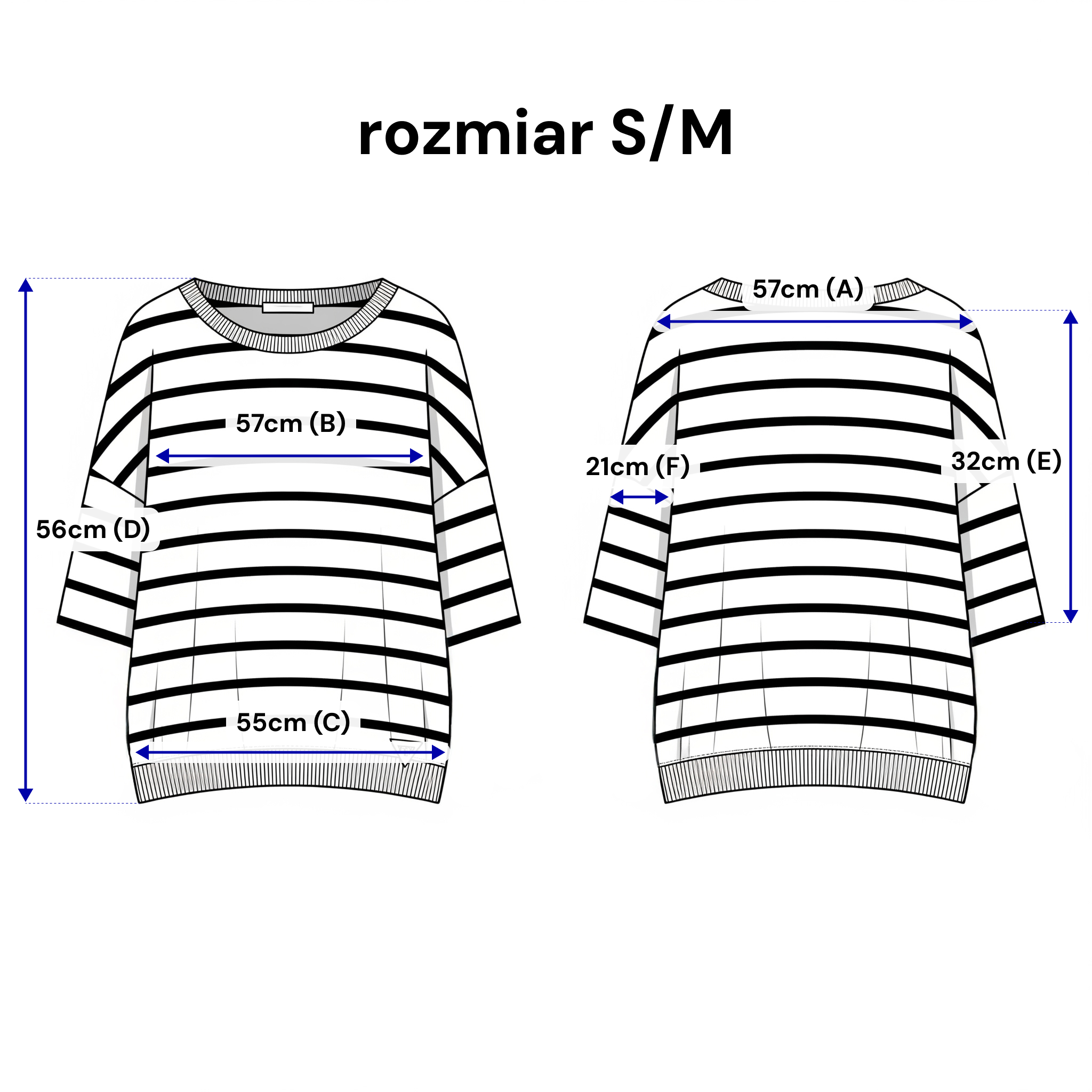 Stylowa bluzka damska z rękawami 3/4 w żółte pasy, doskonała do codziennych stylizacji | Bastet | Spironik.pl