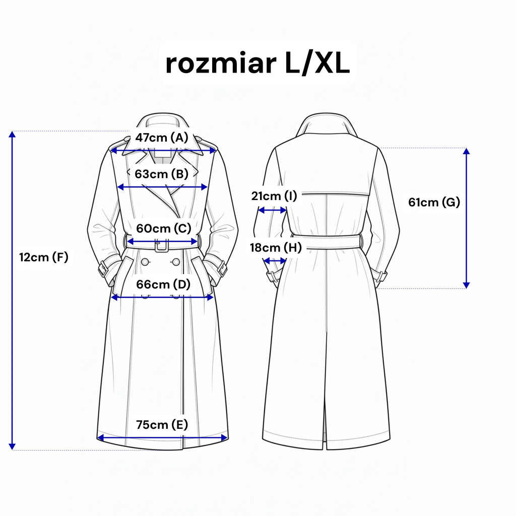 Довге джинсове пальто - вставки з екошкіри