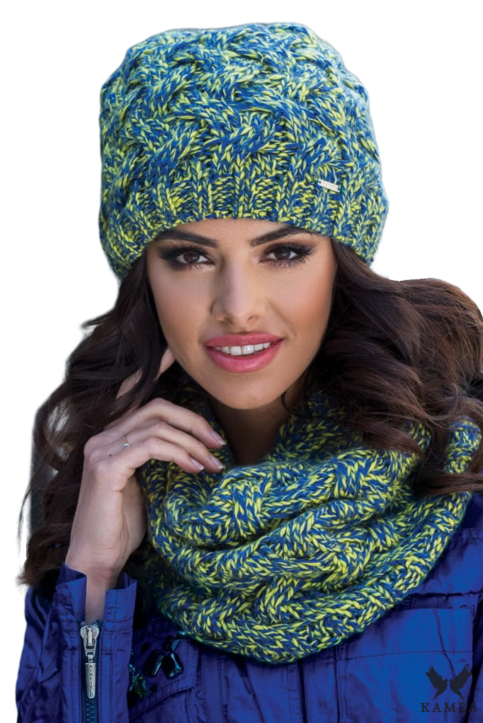 Čepice, Model: Marta, Barva: námořnická modrá, Složení materiálu: 70% Vlna; 30% Polyamid; Podšívka: 100% Polyester, Velikost: Univerzální (54-60)