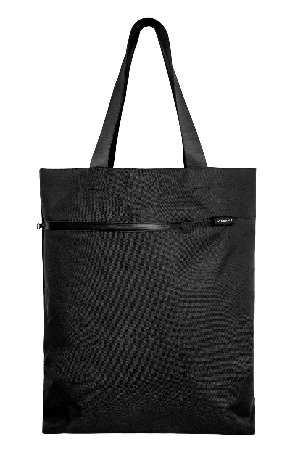 Detal dużej shopper bag – eco materiał premium, odporność i stylowy minimalizm.