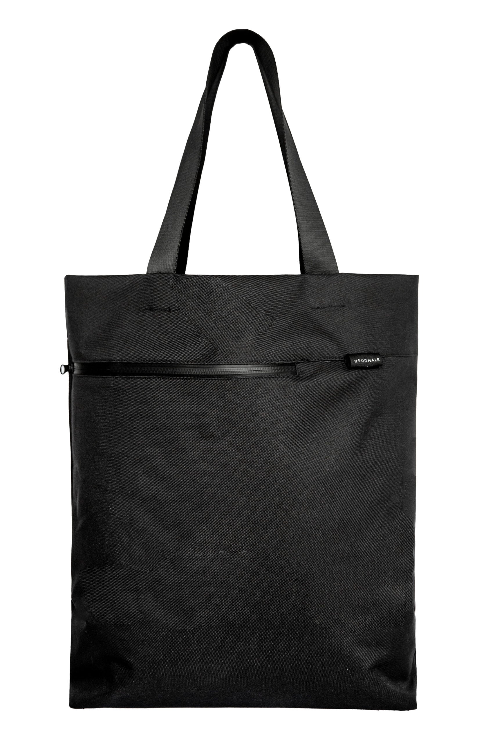 Detal dużej shopper bag – eco materiał premium, odporność i stylowy minimalizm.