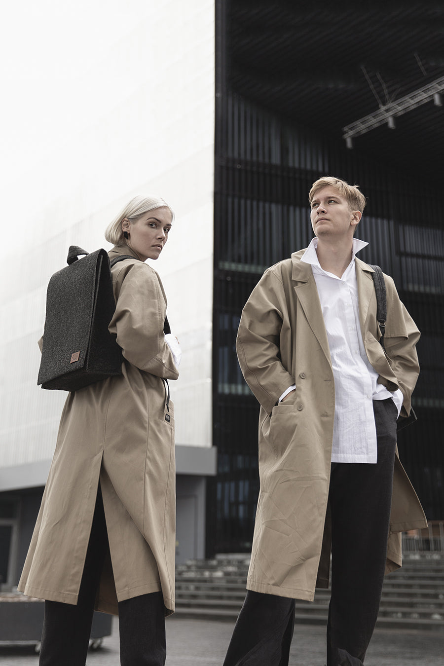 Plecak Lund czarny modny wybór