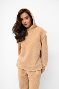 Lamb Hoodie - Bastet by Agnieszka Włodarczyk. Caramel Color