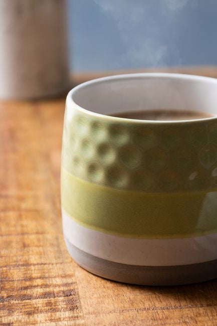 Widok na kubek Mikasa z góry, ukazujący jego pojemność i kształt | KitchenKraft | Spironik.pl