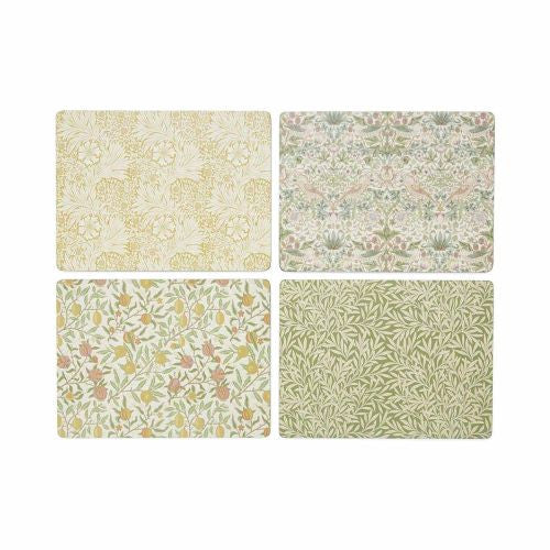 Zbliżenie na fakturę korka podkładek Morris & Co., podkreślające ich trwałość | Pimpernel | Spironik.pl