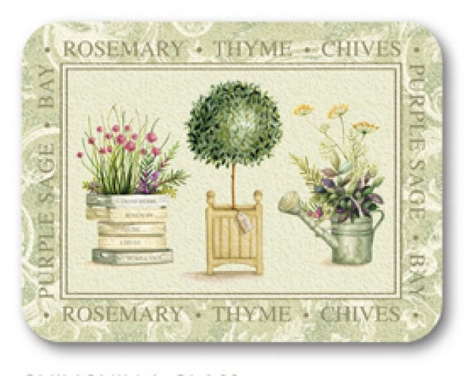 Velké korkové podložky s barevnými rostlinnými vzory, ideální pro dekoraci stolu | KitchenKraft | Spironik.pl