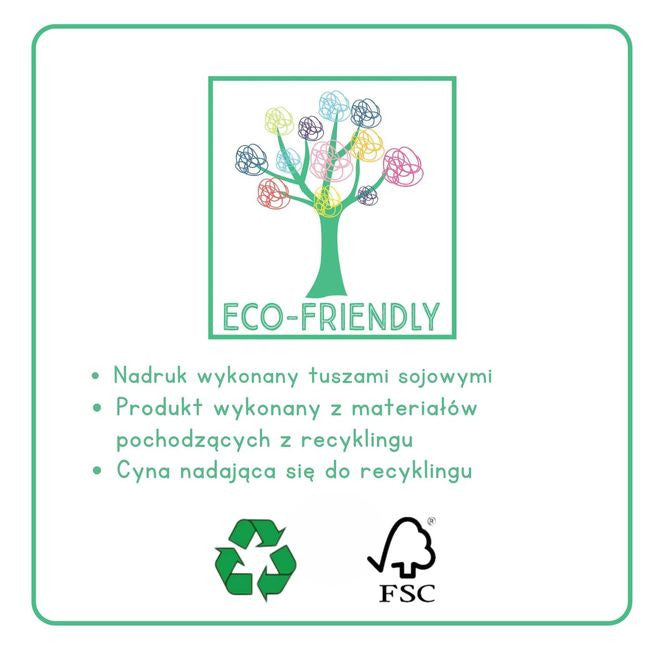 Detal układanki z materiałów pochodzących z recyklingu, przyjazny dla środowiska | Floss & Rock | Spironik.pl