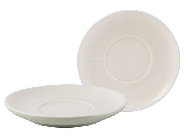 Spodek do kawy w matowym pistacjowym kolorze, wykonany z ceramiki, z eleganckim wykończeniem | KitchenKraft | Spironik.pl