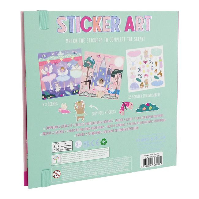 Wymiary zestawu Baletnice: 21 x 21 x 1,2 cm, idealne dla małych rączek | Floss & Rock | Spironik.pl