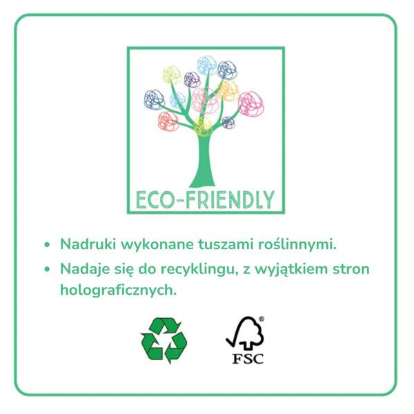 Zestaw zdrapywanek Baletnice z boku, pokazujący wyjmowany arkusz z szablonami do zdrapywania | Floss & Rock | Spironik.pl