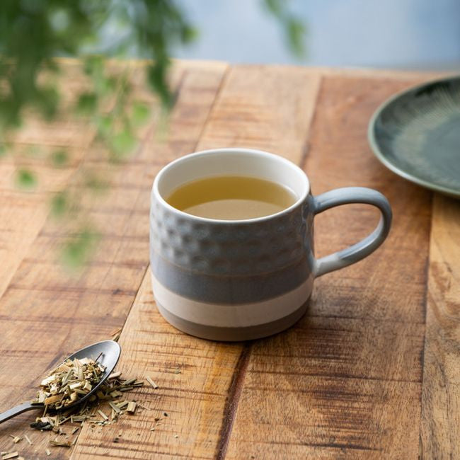 Widok na kubek Mikasa z góry, ukazujący jego pojemność i kształt | KitchenKraft | Spironik.pl