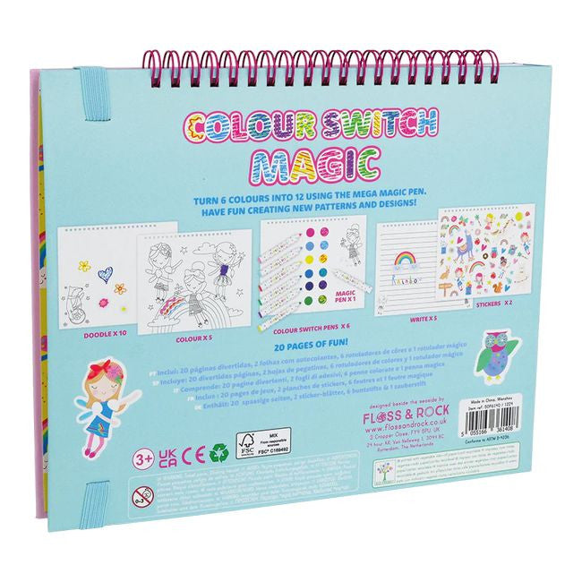 Detal kolorowych pisaków, ukazujący różnorodność barw i ich możliwości twórcze | Floss & Rock | Spironik.pl