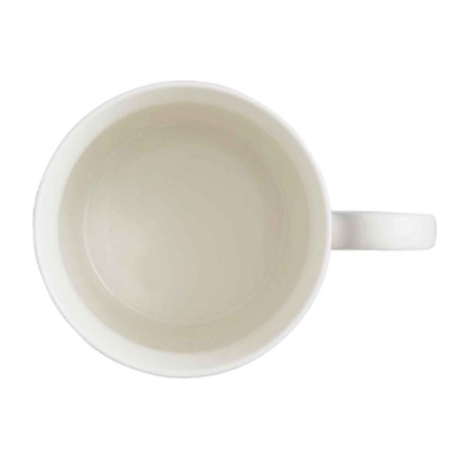 Detal materiału Fine China, z którego wykonany jest kubek | Pimpernel | Spironik.pl