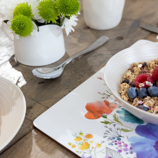 Wymiary podkładek korkowych: 29,5 x 22,6 cm, widok z przodu | KitchenKraft | Spironik.pl